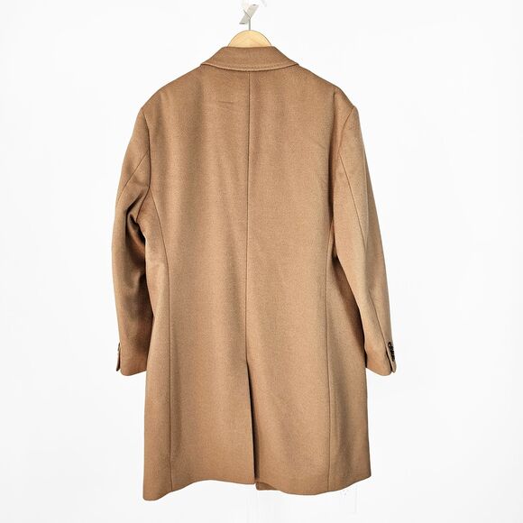 Michael Kors Men's 42R Wool Cashmere Blend Long Coat - Picture 2 of 6